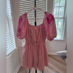Rodeo - pink sparkle dress. Perfect for rodeo or country concert